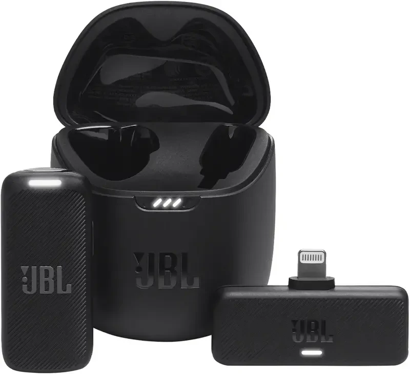 Мікрофон JBL Quantum Stream Wireless Lightning (JBLSTRMWLLGHTBLK) Black UA