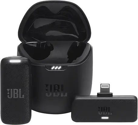 Мікрофон JBL Quantum Stream Wireless Lightning (JBLSTRMWLLGHTBLK) Black UA, фото 1