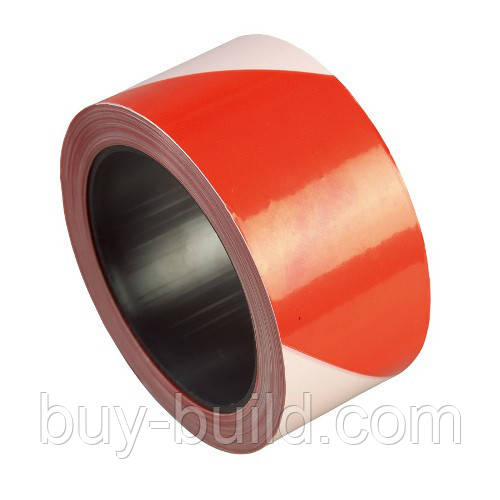 Стрічка сигнальна 75ммх200м, фото 1