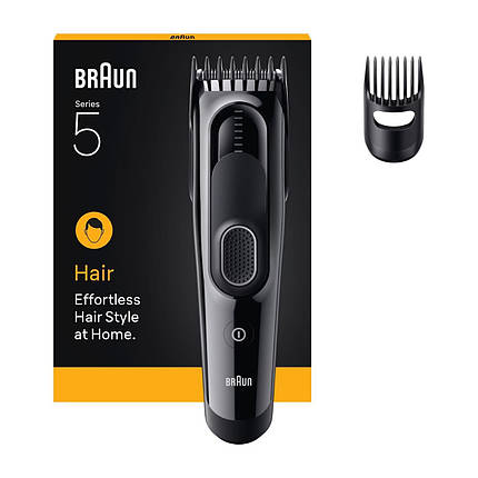 Машинка для стрижки Braun Series 5 HC5510 Black UA, фото 2
