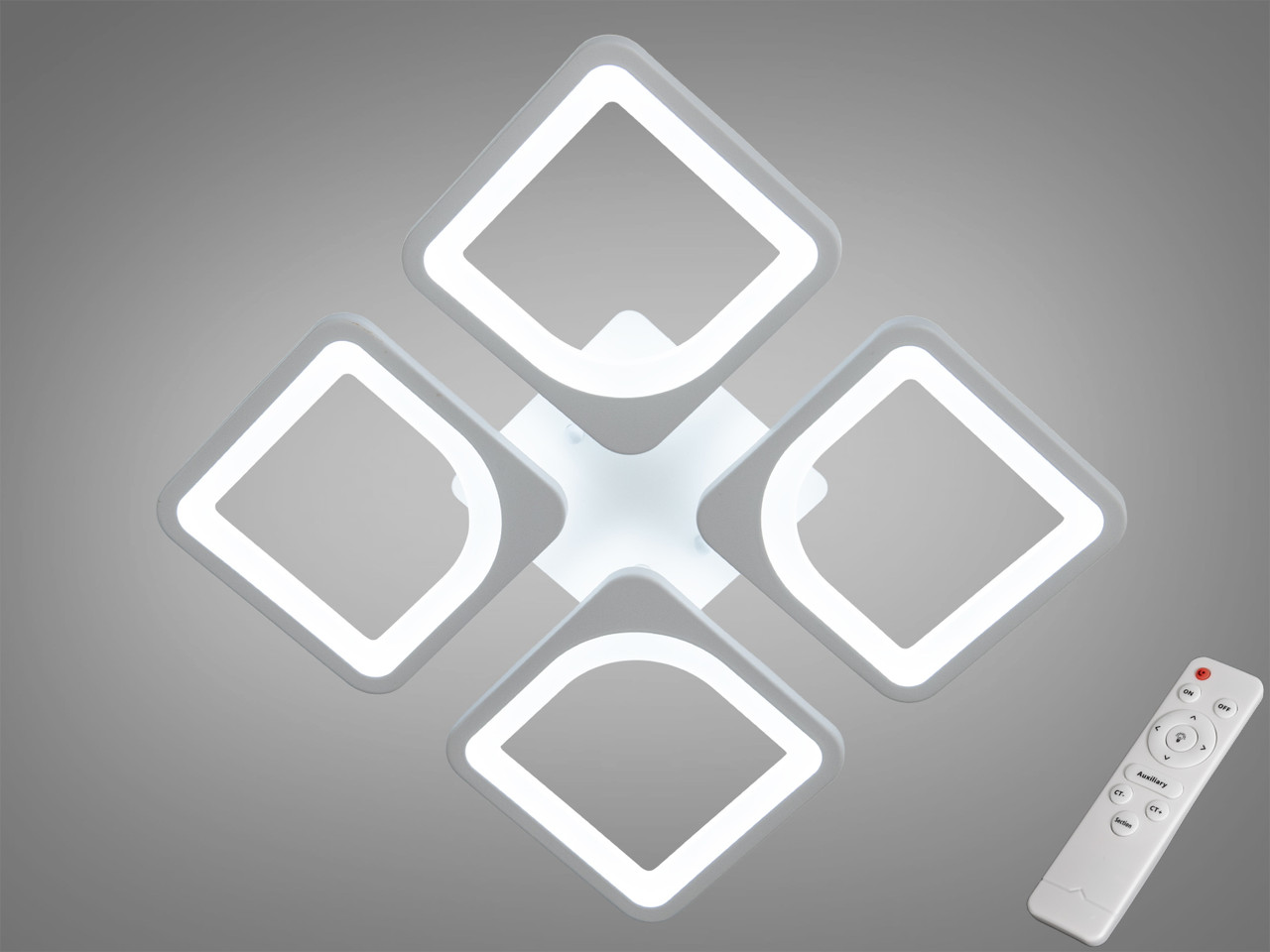 Люстри світлодіодні Diasha S8060/4BK dimmer, фото 1