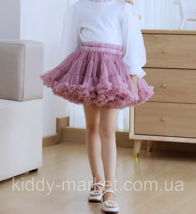 Ошатна спідниця фатин, пишна спідниця фатинова 110-122, фото 1