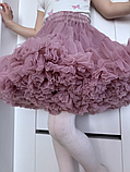 Ошатна спідниця фатин, пишна спідниця фатинова 110-122, фото 3