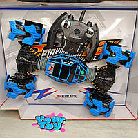 Трюкова машинка Перевертень 1:18 на радіоуправлінні Акумуляторна | Всюдихід на пульті управління