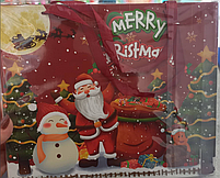 Адвент календар з прикрасами Набір для створення браслетів Новорічний червоний у стилі Pandora на 24 віконця., фото 5