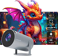 Проєктор MAGCUBIC HY300 Grey 4K BT5.0 Wifi 6 Домашній кінотеатр