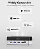 ORICO VS10 MiniDock - док-станція та підставка 10-в-1 для Mac mini M4, алюмінієвий концентратор із корпусом для SSD M.2, 10 Гбіт/с, фото 6