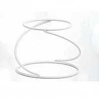 Підставка під блюдо напівкругла 96589957 білий