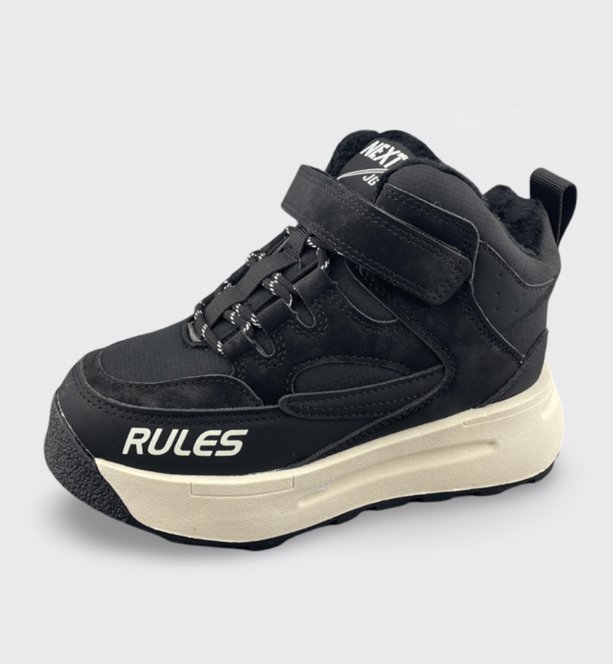 Дитячі черевики на дівчинку зимові чорні (C40509-20), фото 1