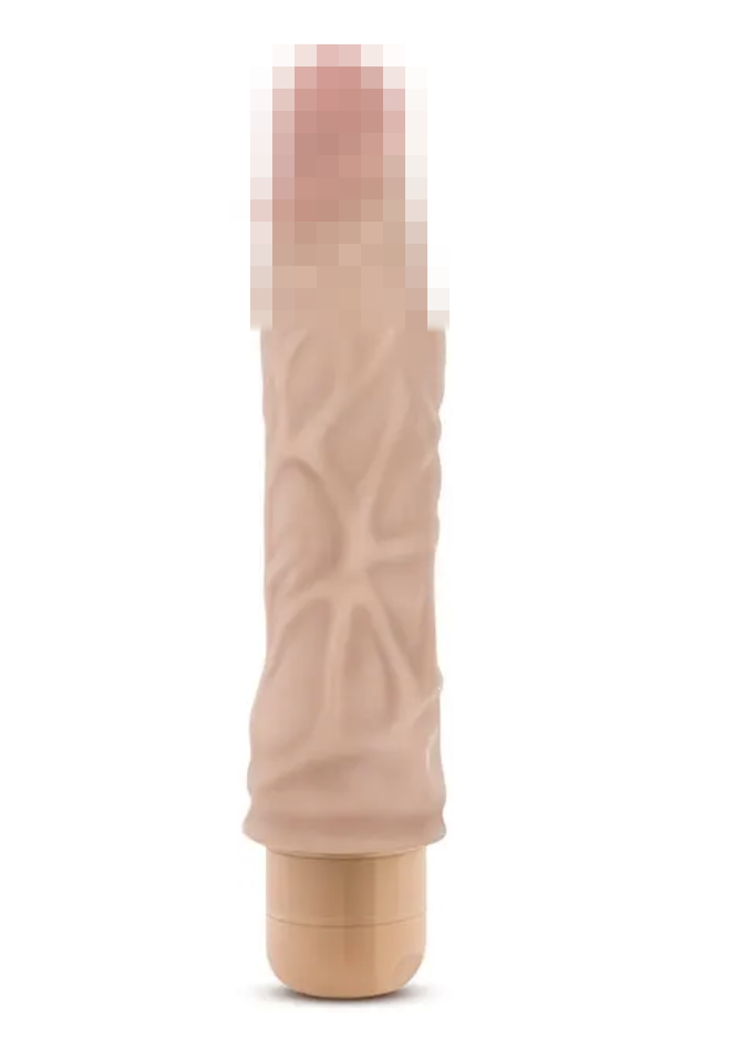 Реалістичний вібратор MR. SKIN COCK VIBE 10, 22х4,5 см., фото 1