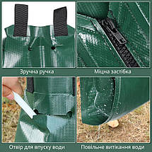 Мішок для Повільного Поливу Дерев - 75 л 🔥 5–8 годин Рівномірного Поливу 🔥 для Стовбурів 2–20 см, фото 4