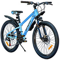 Велосипед SPARK JOY (колеса - 24", сталева рама - 12"), фото 3