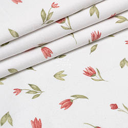 Фланель "Тюльпани", ширина 240 см