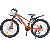 Велосипед SPARK PLAYER (колеса - 24", сталева рама - 12"), фото 2