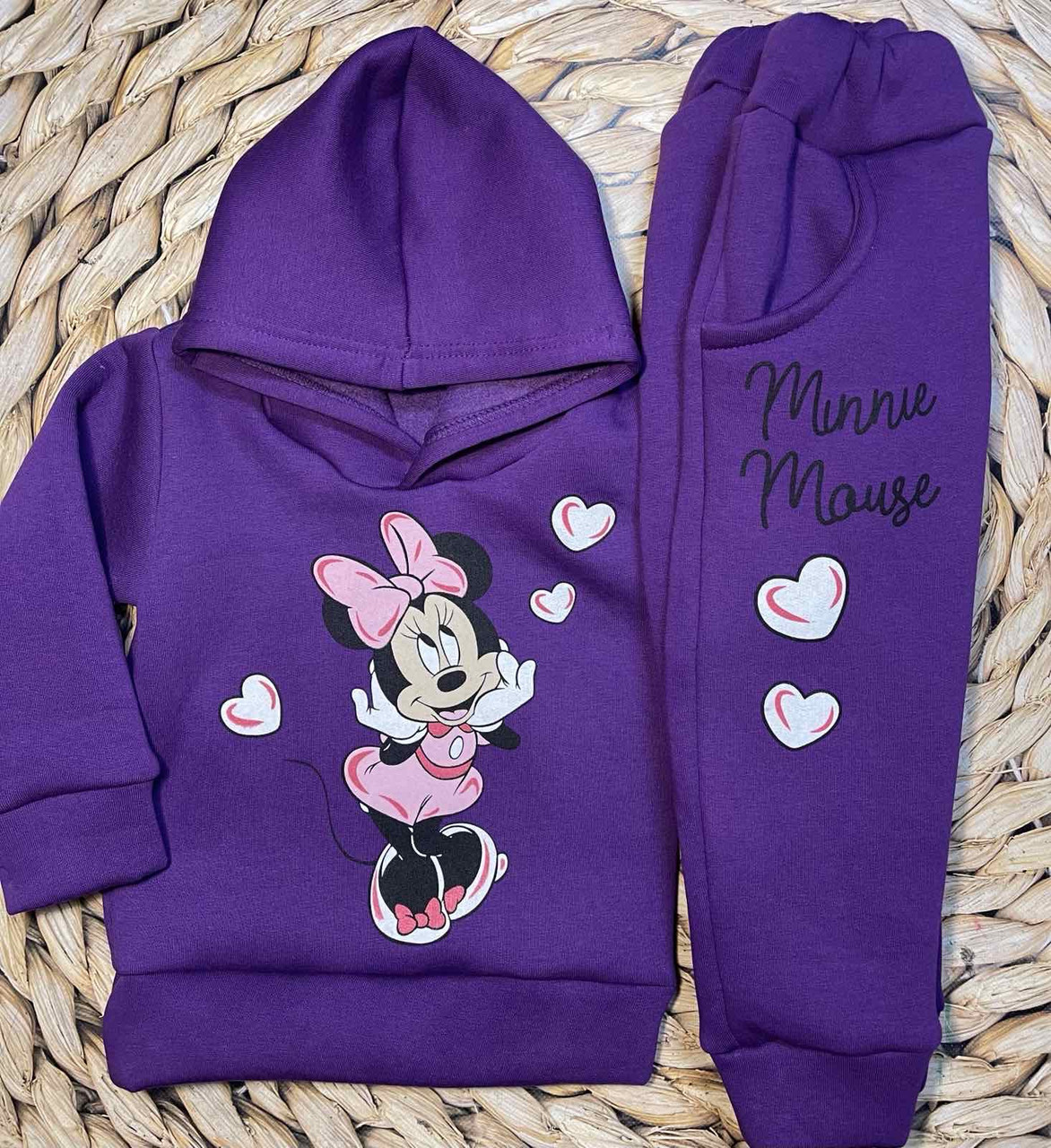 Дитячий теплий костюм на дівчинку «Мінні», фото 1