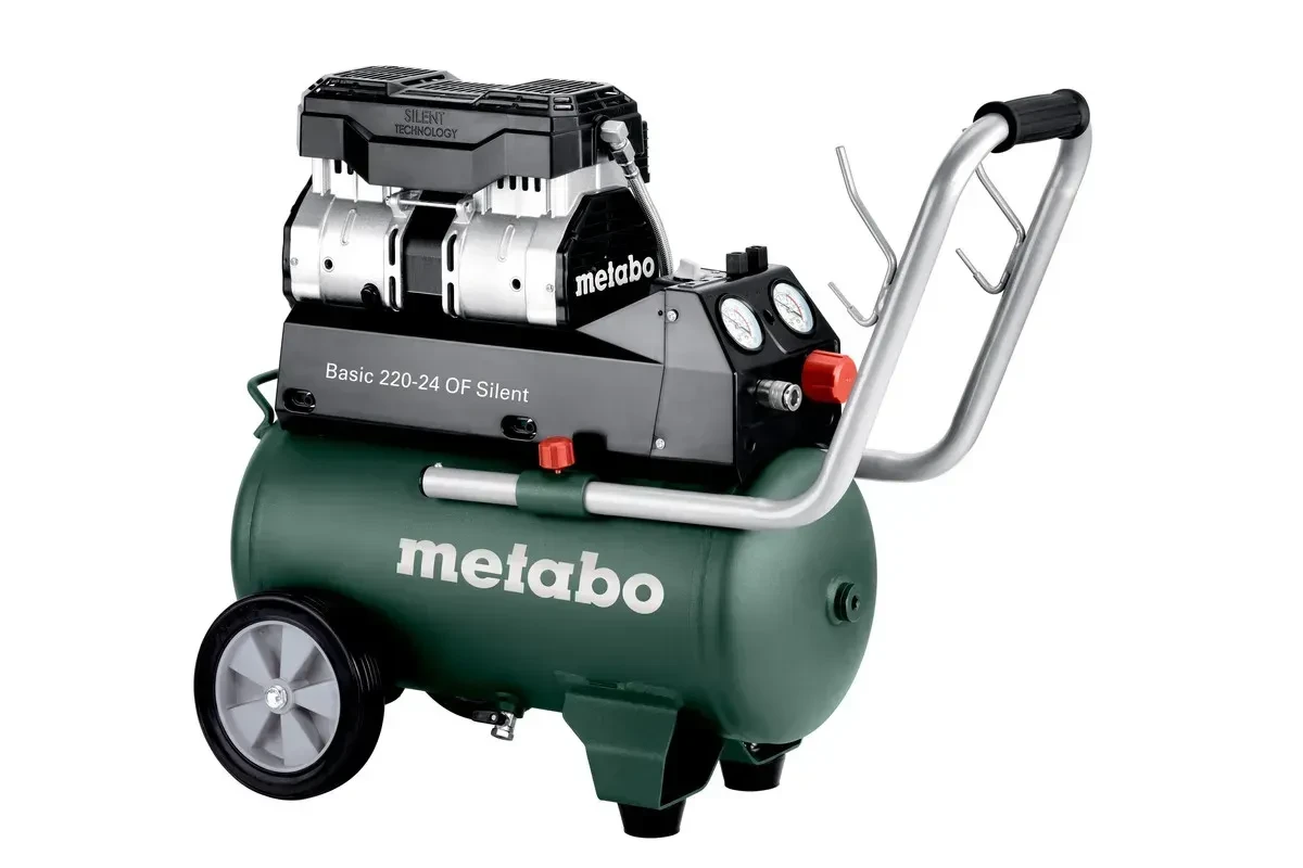 Компрессор Metabo Basic 220-24 OF Silent (Безкоштовна доставка)