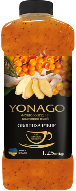 Концентрат напою Манго-Маракуя YONAGO, пляшка 1250 г