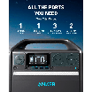 Портативна електростанція (зарядна станція) Anker PowerHouse 535 500 Вт, фото 4
