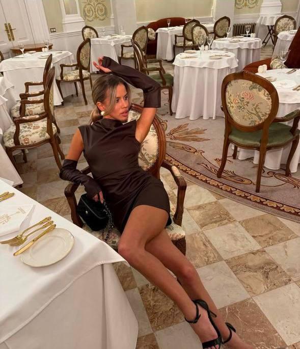 Сукня з еко-шкіри Модель: 1554-1319 Колір: шоколад, чорний, фото 1