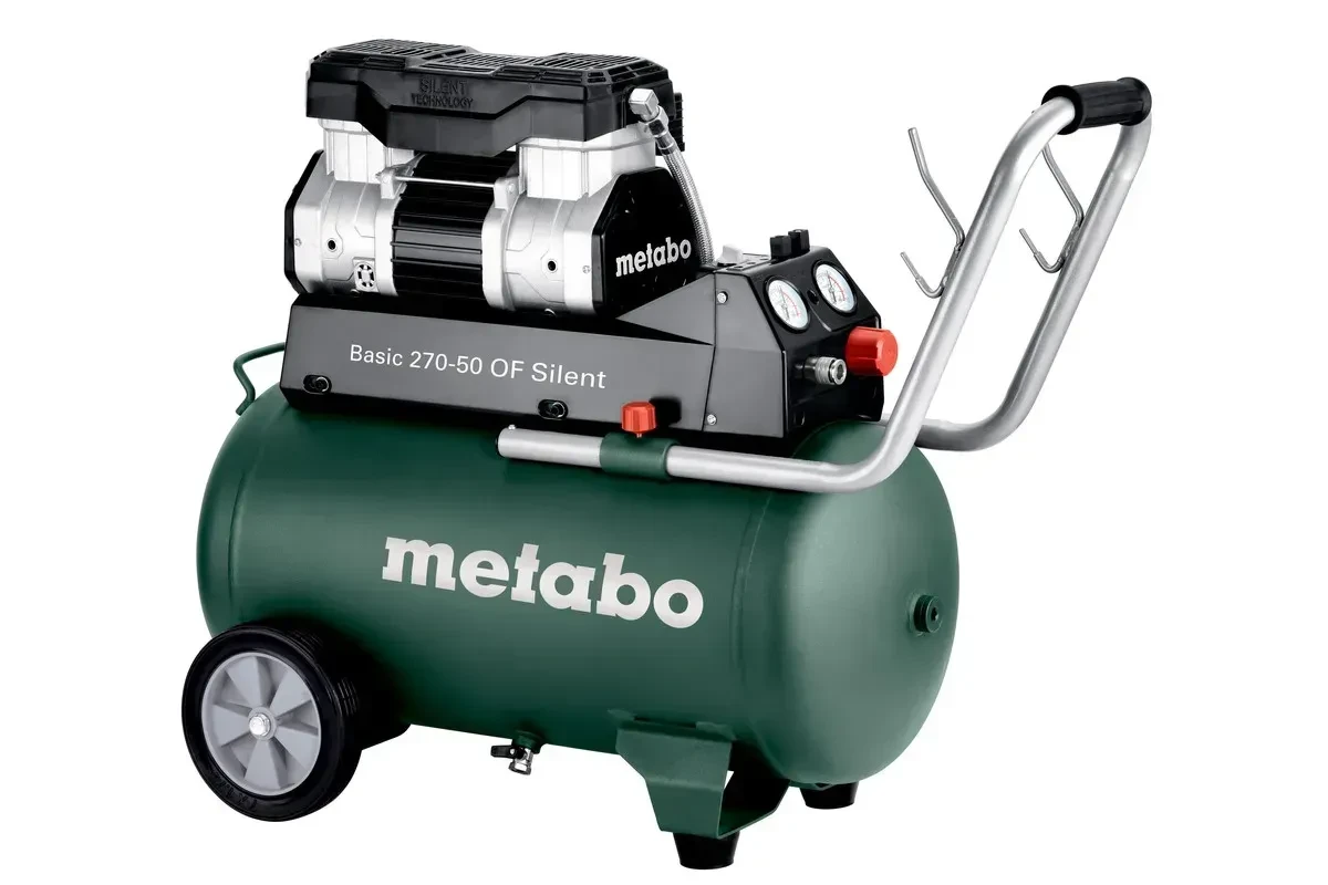 Компрессор Metabo Basic 270-50 OF Silent (Бесплатная доставка)