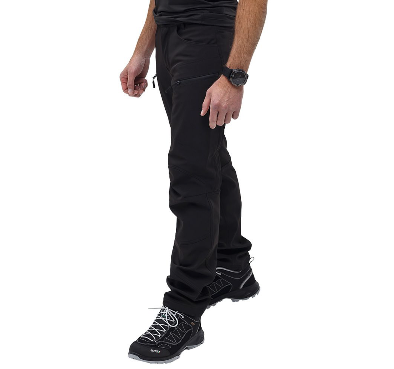 Штани тактичні Chameleon Soft Shell Spartan Black, фото 1