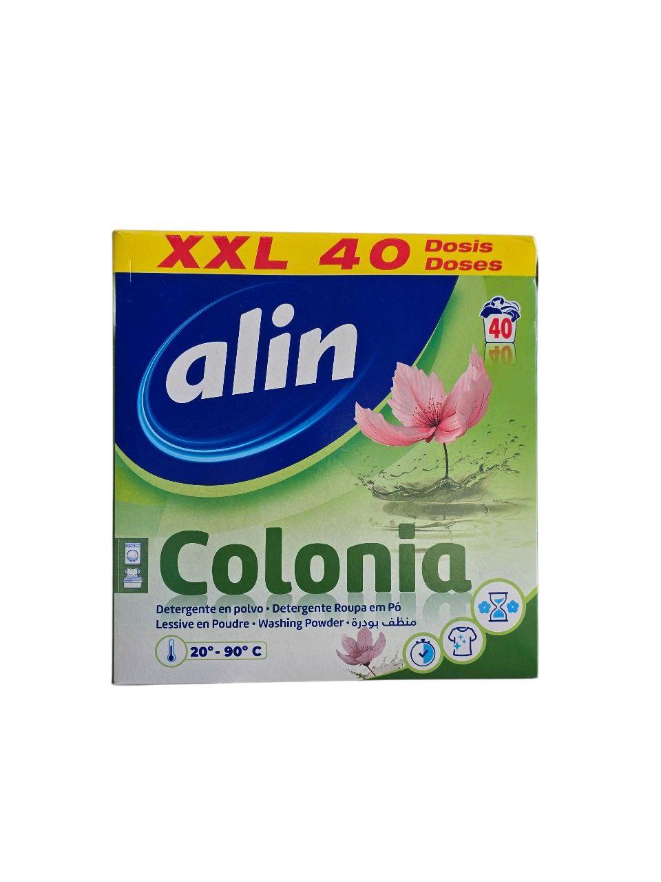 Alin Пральний порошок Colonia, 2,7 кг 40 прань, фото 1
