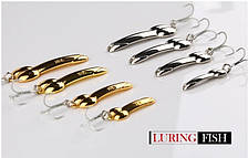 Набір блешень "Чоловіча Сила" 4 шт 5-10-15-20 грам