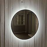 Дзеркало з LED підсвічуванням в рамі Д-750 мм., фото 2