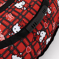 Тюбінг Hello Kitty Червоний 120 см Надувні санки-тюбінг для катання Ватрушка для снігу