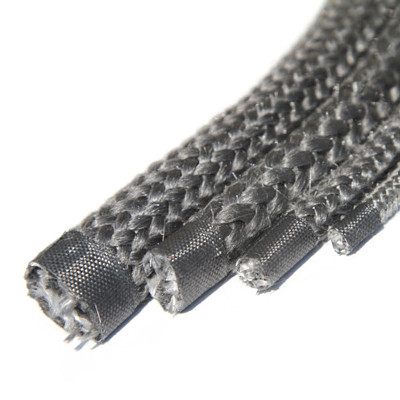 Вогнетривкий шнур KramoTop для дверцят каміна, печі, котла, Ø 10 мм