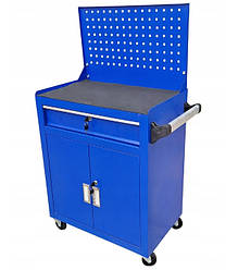 Металева шафа візок для інструментів Metcor SP002 на колесах Синій