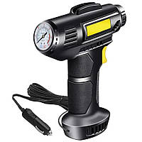 Насос для накачування шин з дисплеєм 13х5х20 см