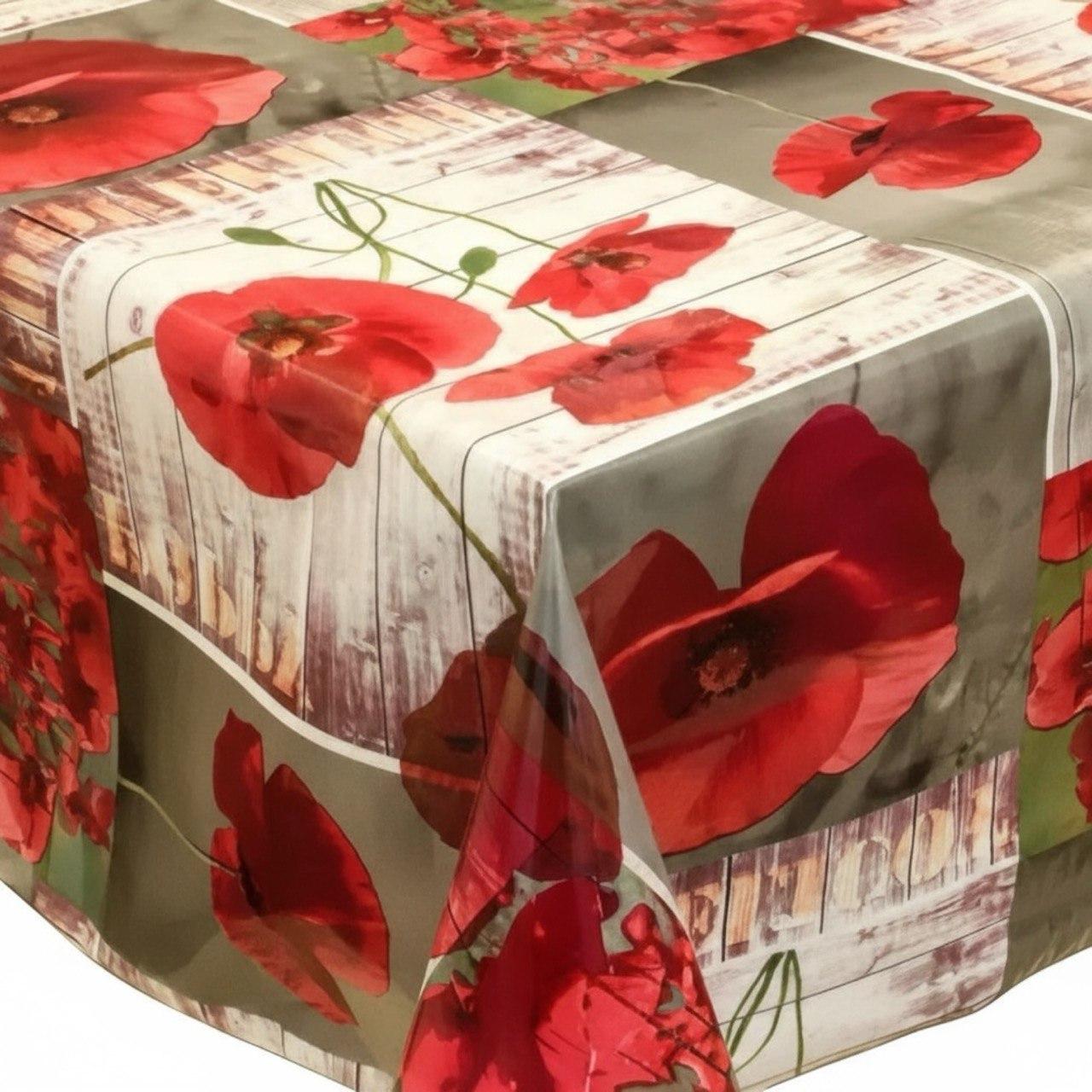 Клейонка силіконова на дачу, в альтанку та для дому