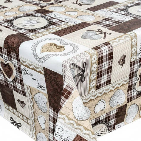 Скатертина-клейонка силіконова на святковий стіл, фото 1