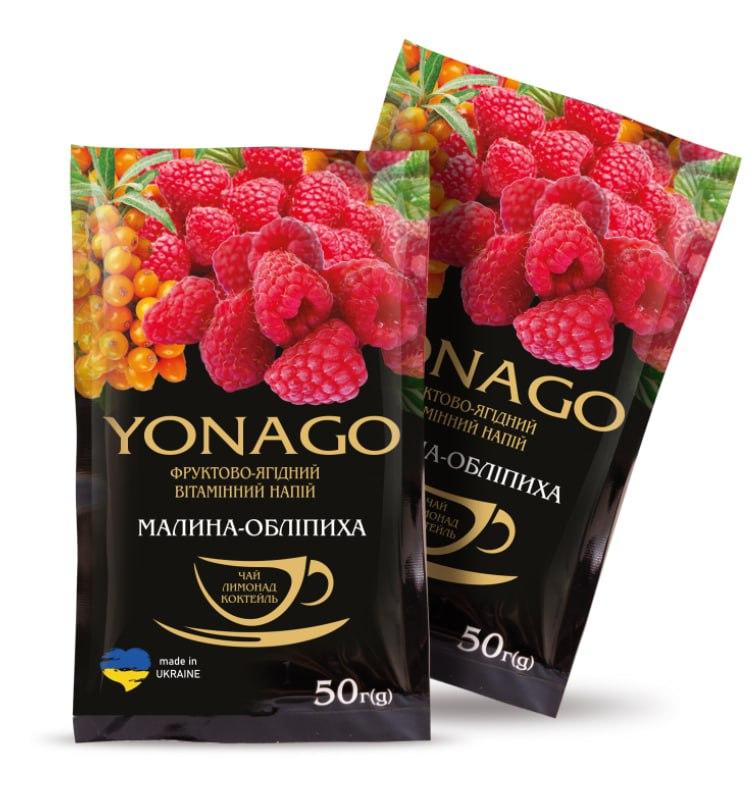 Концентрат напитка жидкий Чай Облепиха–Малина YONAGO, 50 г