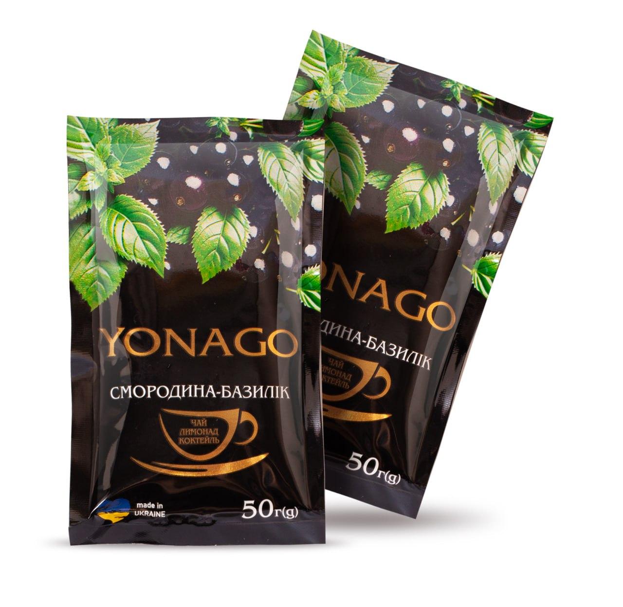 Концентрат напитка жидкий Чай Облепиха–Малина YONAGO, 50 г