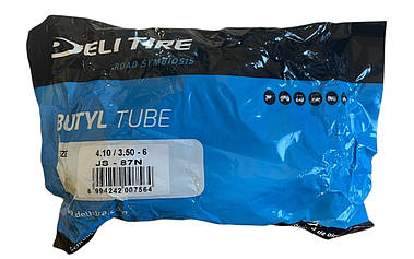 Камера 4.10/3.50-6 BUTYL TIRE (кривій сосок) "DeliTire" Індонезія