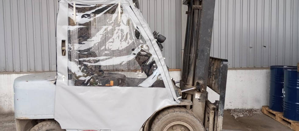 Тент на кабіну електронавантажувача, фото 1