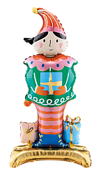 НР193 Стояча фігура PARTY DECO-ПД Ельф з подарунками (УП)