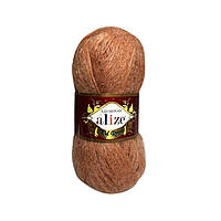 Alize KID ROYAL 50 (Кід Роял 50) №825 карамель (Пряжа мохер, нитки для в'язання)