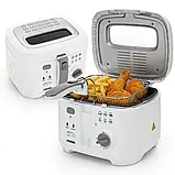 Фритюрниця Mesko MS 4908g 2,5 л, 1800 Вт, з терморегулятором і фільтром від запахів, фото 3