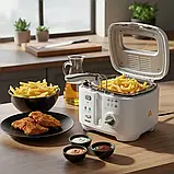 Фритюрниця Mesko MS 4908g 2,5 л, 1800 Вт, з терморегулятором і фільтром від запахів, фото 4
