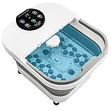 Складна гідромасажна ванна для ніг Adler AD 2182, 500 Вт, 6 роликів, підігрів, таймер, фото 3