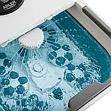 Складна гідромасажна ванна для ніг Adler AD 2182, 500 Вт, 6 роликів, підігрів, таймер, фото 7