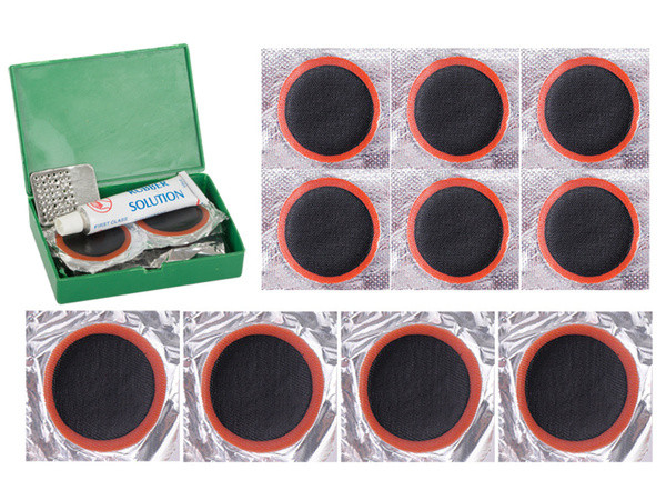 Набір для ремонту велосипедних шин bike rates multi-use клей для трубок 10 шт., фото 1