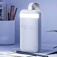 Комплект живлення повербанк для роутера Wekome WK WP-281 30 000 mAh + USB-шнур для Wi-Fi роутера 9В/12В і LED-панель 10х15 см, фото 2