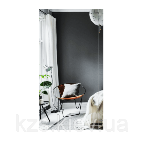 Дзеркало з декоративними накладками 1500 х 800 мм., фото 1