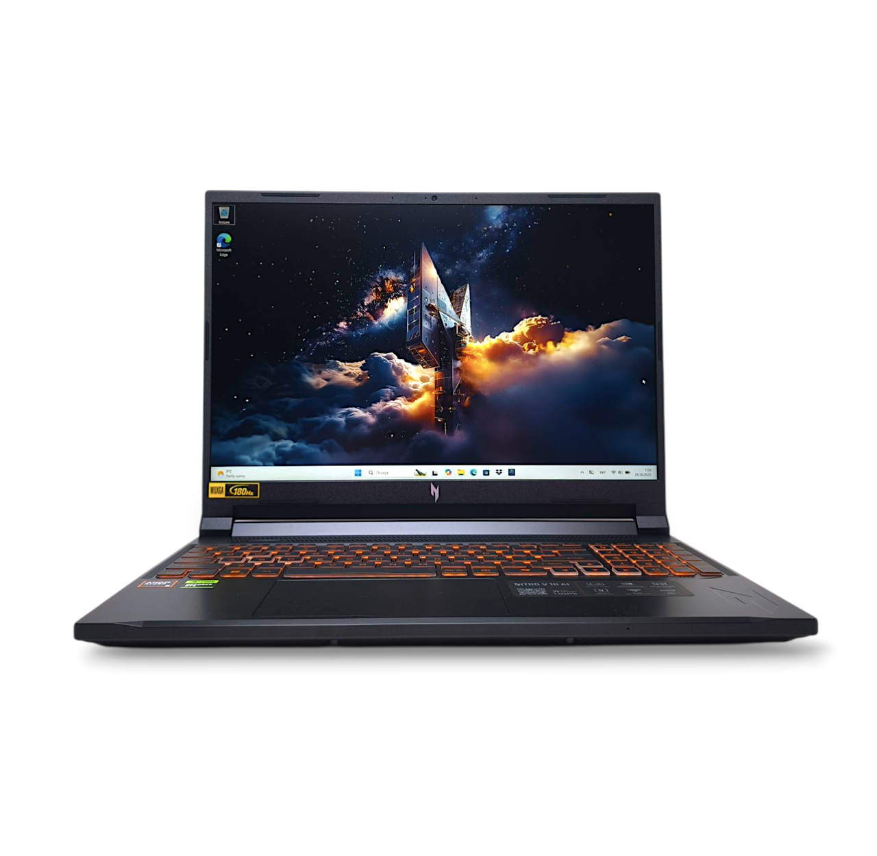 Ноутбук Acer Nitro V 16" IPS 180Hz Ryzen 5 240 16Gb SSD512GB RTX5050 8GB ANV16-42-R309 (NH.U2NAA.001) 11541