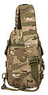 Тактичний рюкзак-сумка через плече МС77 Мультикам. Сумка-слінг однолямкова кросбек, фото 4