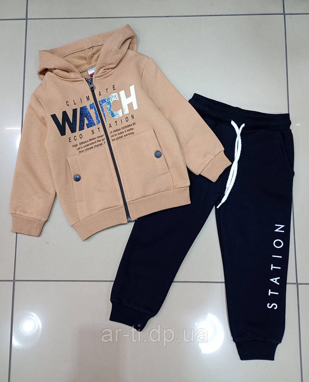 Дитячий теплий костюм 2-5 років 92 зріст